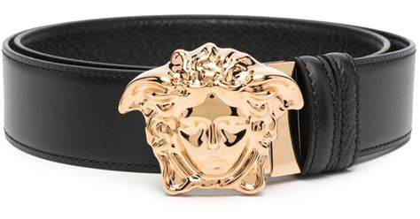 Versace Cintura In Pelle La Medusa 